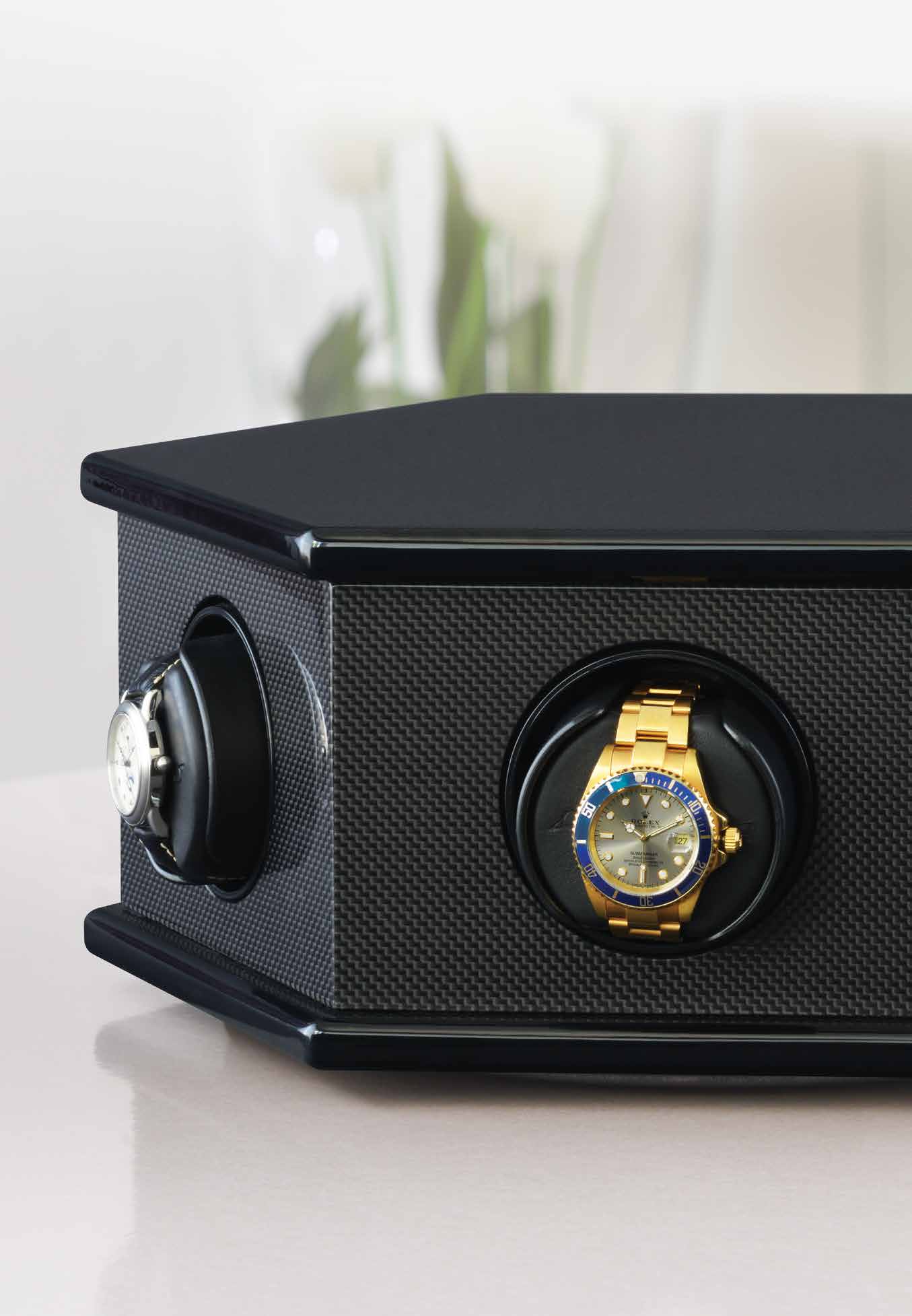 Orbita Orbita Carolo 6 Carbon Fibre and Black — 6-Piece watch winder