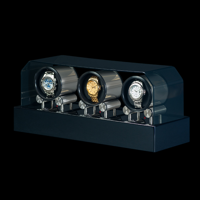 Orbita Orbita Futura 3 Black Lacquer — 3-Piece watch winder
